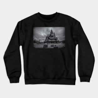 Heddal Stave Church - Norway Crewneck Sweatshirt